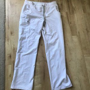 Figs White Kade Cargo Pant Medium